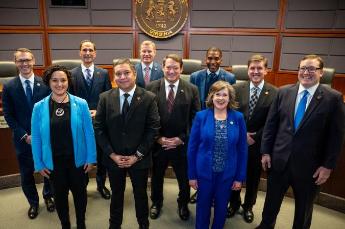 Image of the 2024-2027 Board of Supervisors