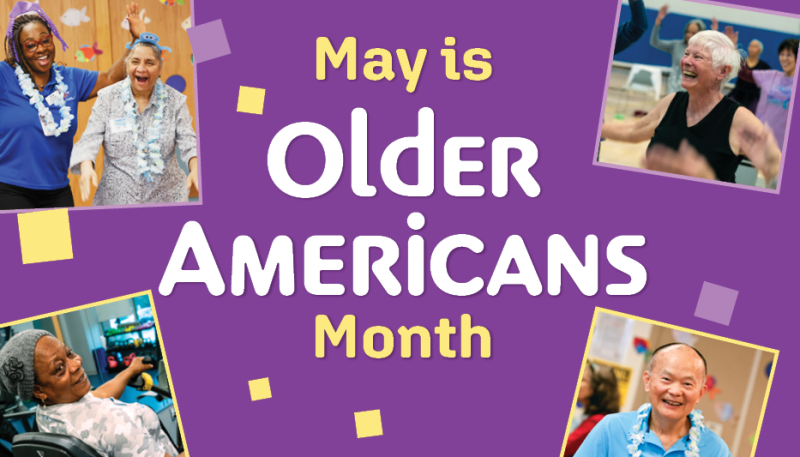Older Americans Month 25 decorative
