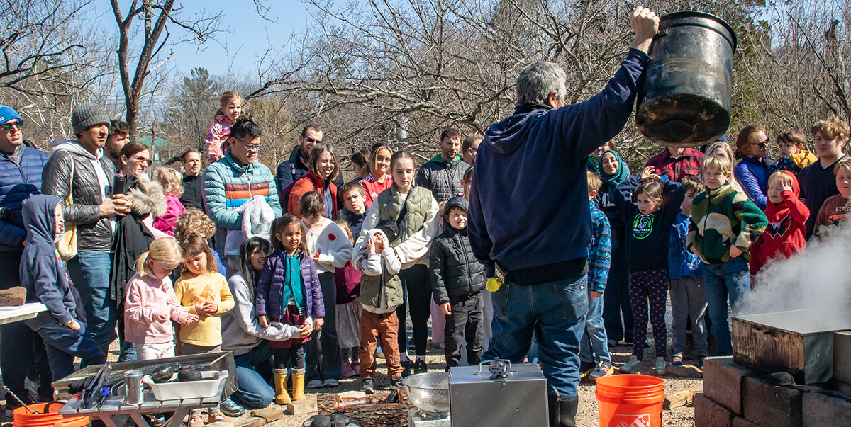 Maple Syrup Boil Down