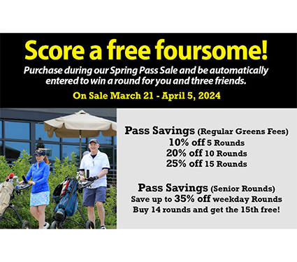 Stock up and Save and Score a Free Foursome!