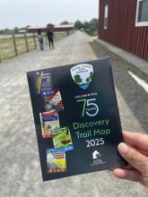 Discovery trail map Discovery trail map