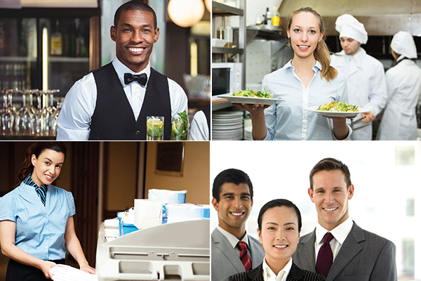 collage of business staff