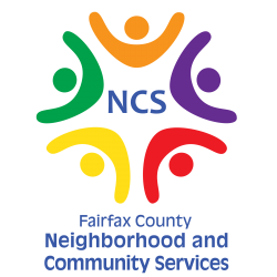 Logo of Fairfax County Neighborhood and Community Services.