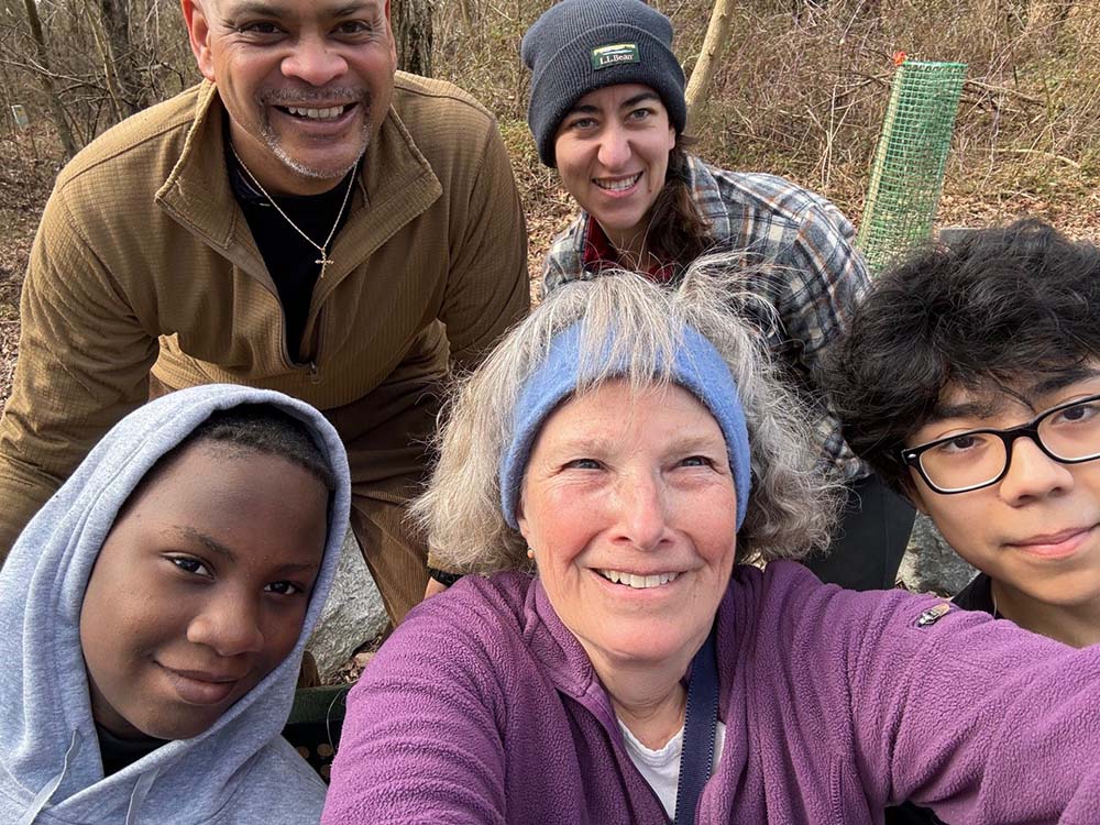 The Laurel Hill Park Volunteer Team (PVT) and Invasive Management Area (IMA) site team